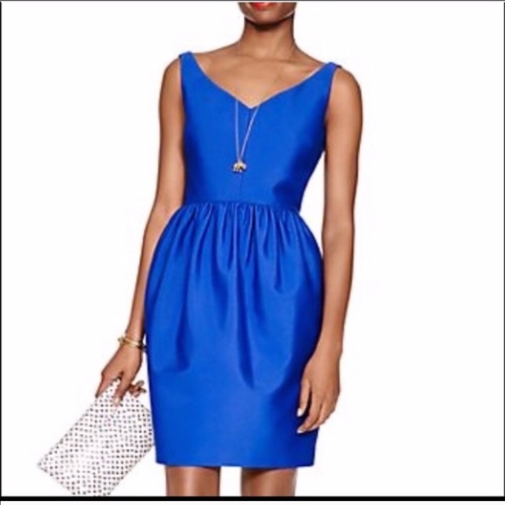 Blue Silk Kate Spade Dress